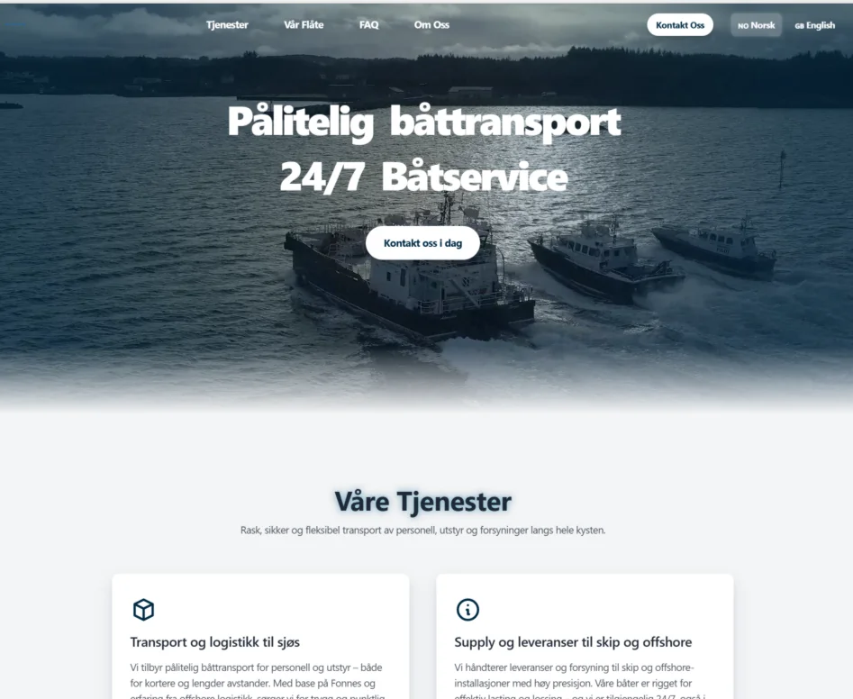 Fonnes Båtservice – casebilde